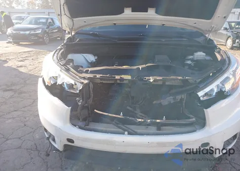 2014 Toyota Highlander Limited Platinum V6 из США, поврежденный, VIN 5TDYKRFH6ES024581